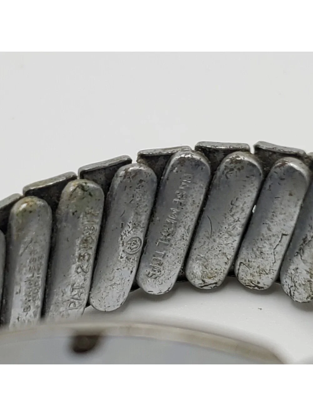 Vintage Timex Shock Resistant Watch Women Silver Tone For Parts Or Repair